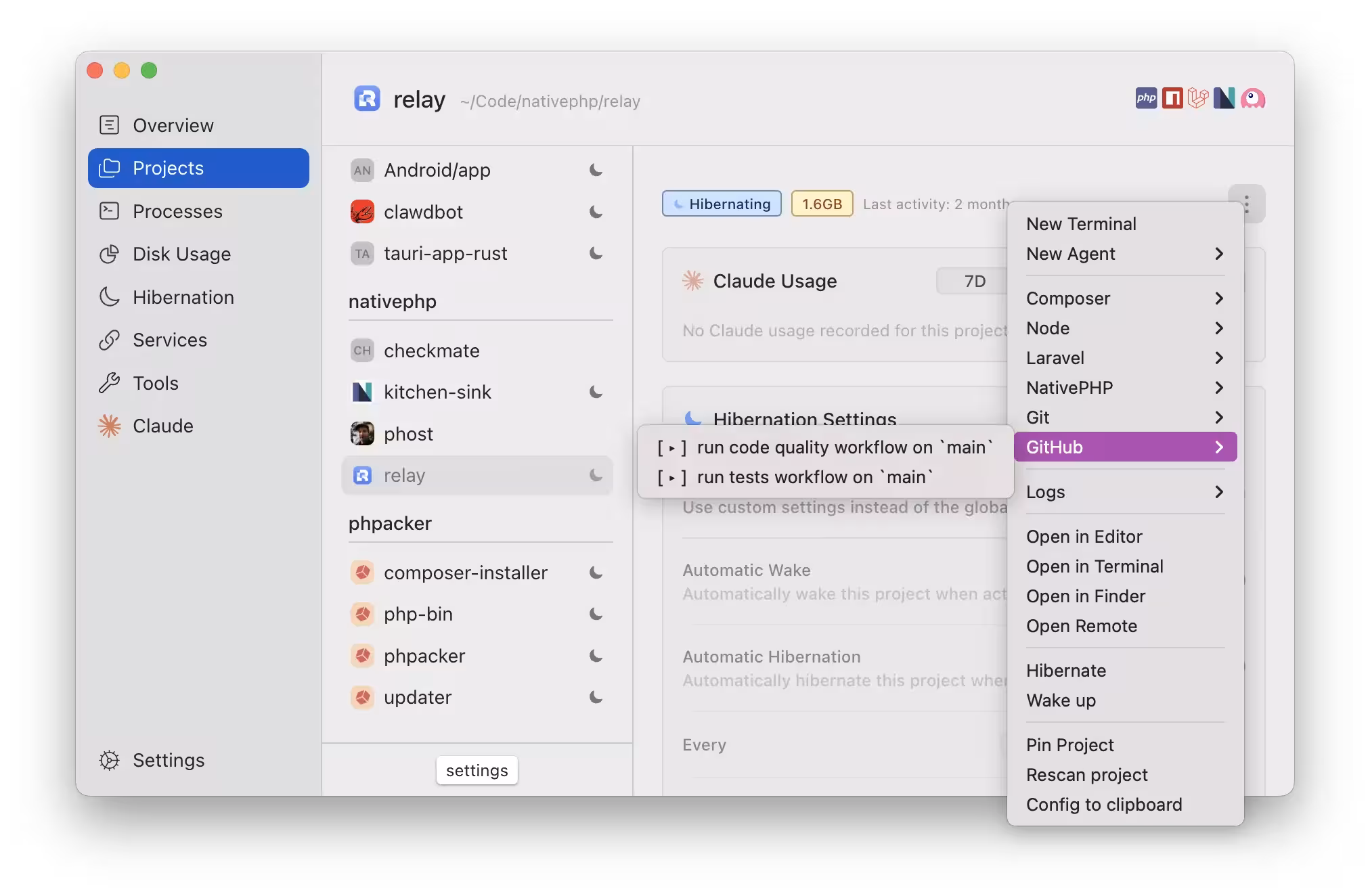 DevKeepr screenshot