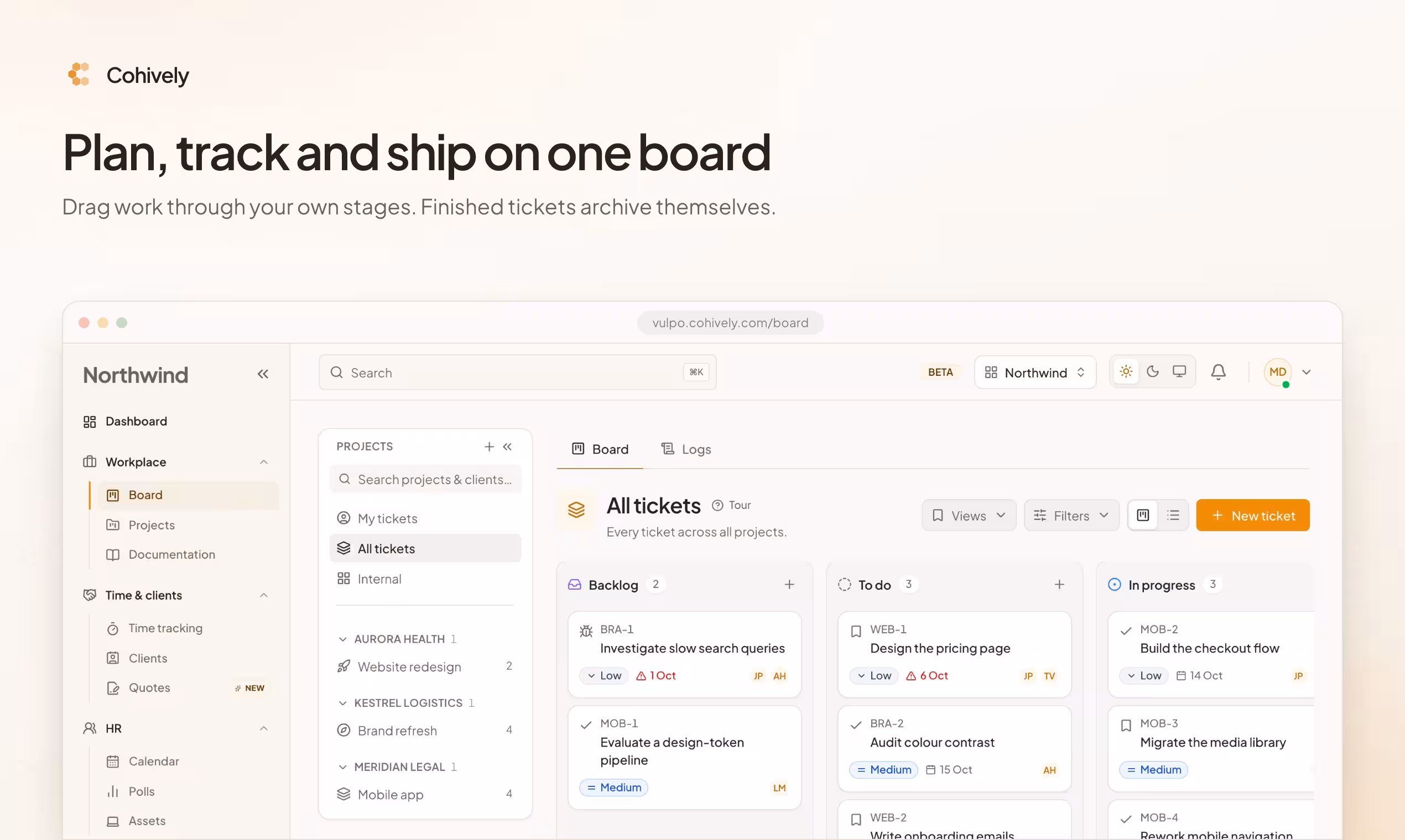 Tasks and boards